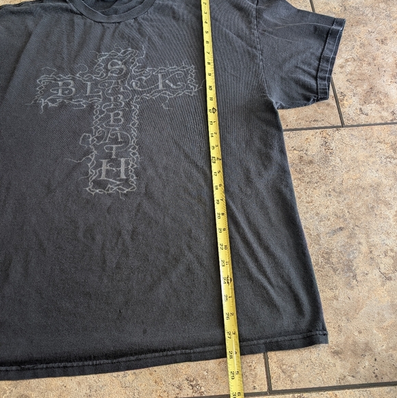 Black Sabbath Vintage Y2K Fader Men's Xl - Picture 3 of 9